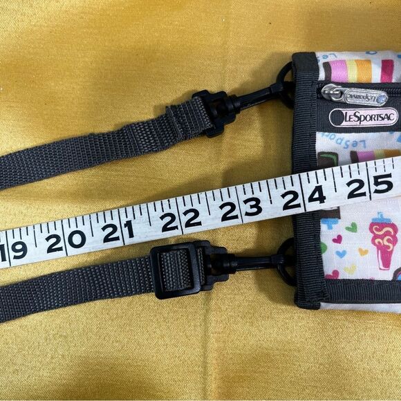 LeSportsac Crossbody Wallet Organizing Passport Clutch Pouch - Picture 10 of 10